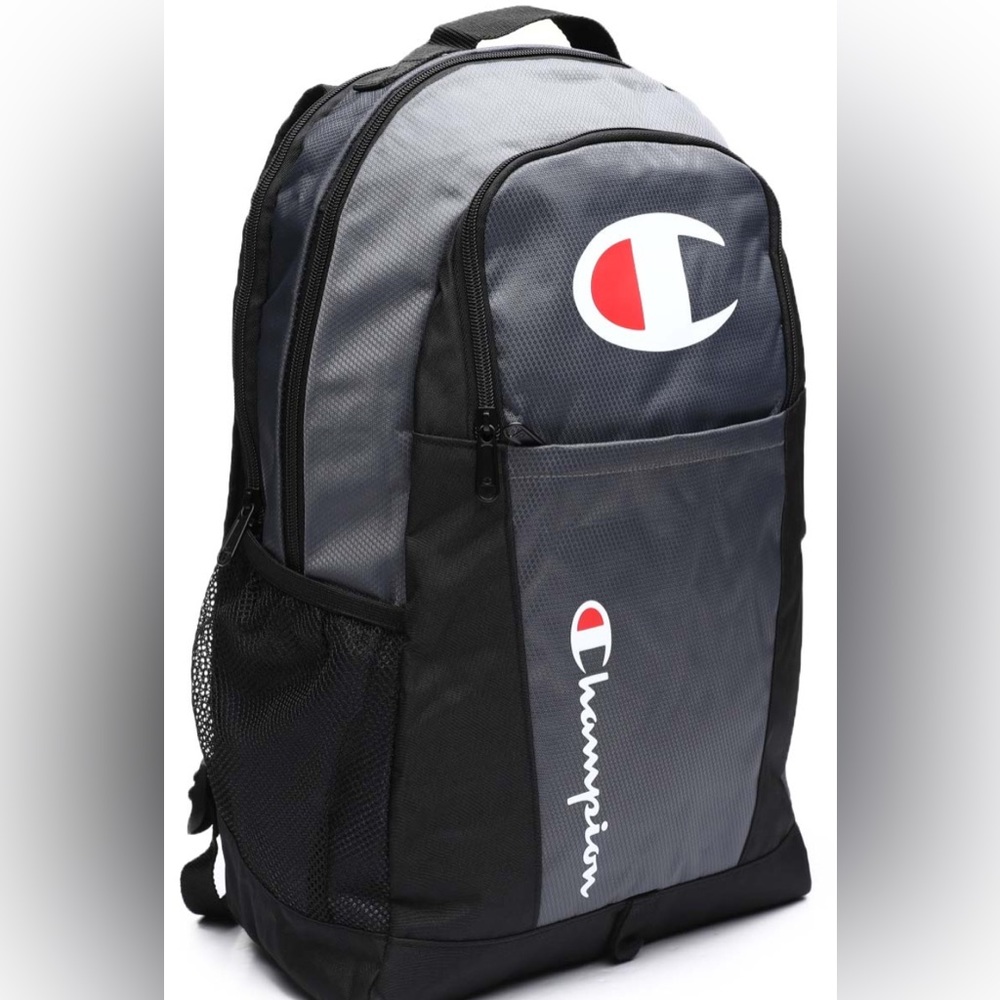 BRAND NEW : The Champion Core Backpack (Unisex) by Champion Dk Grey